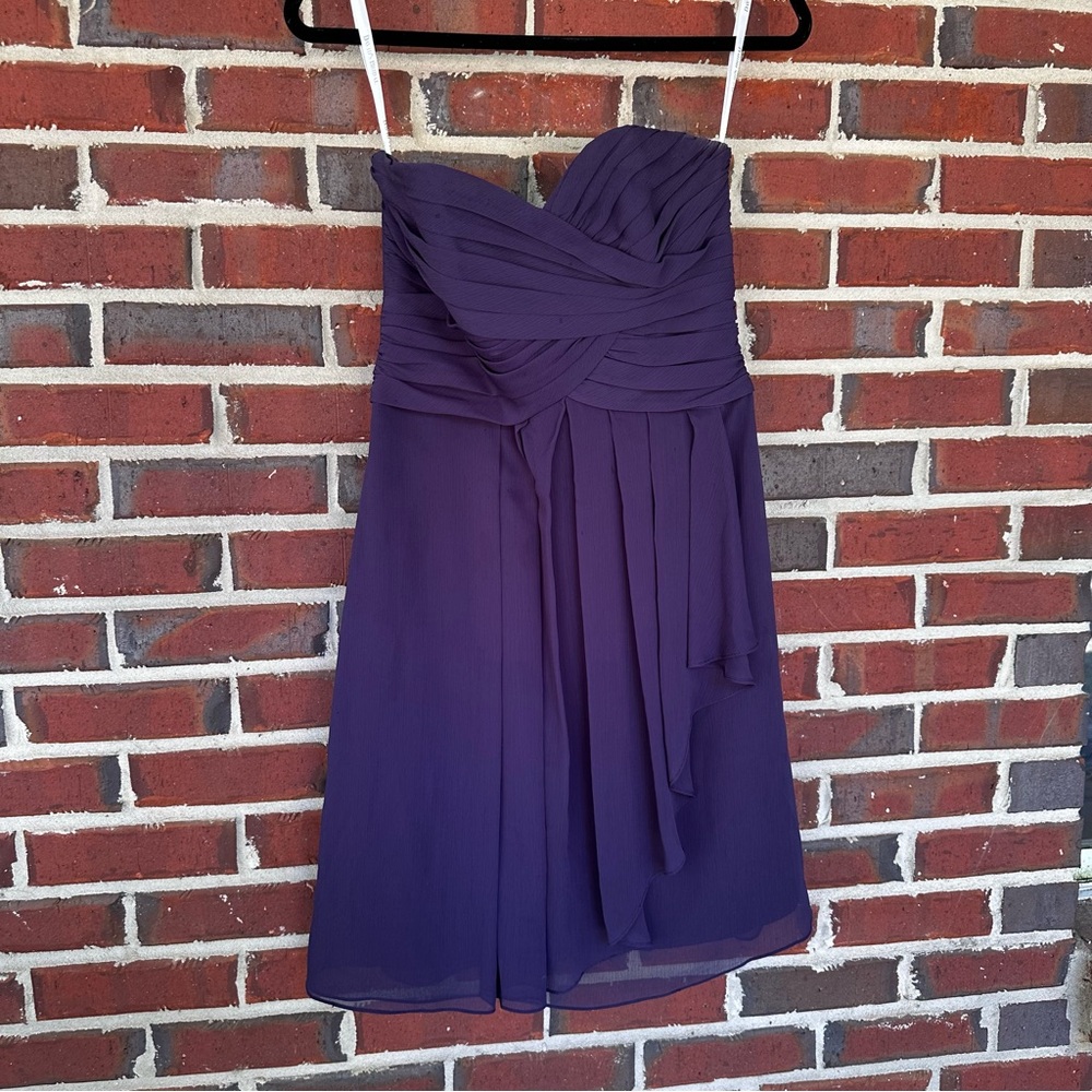 Vintage David's Bridal Mini Dress